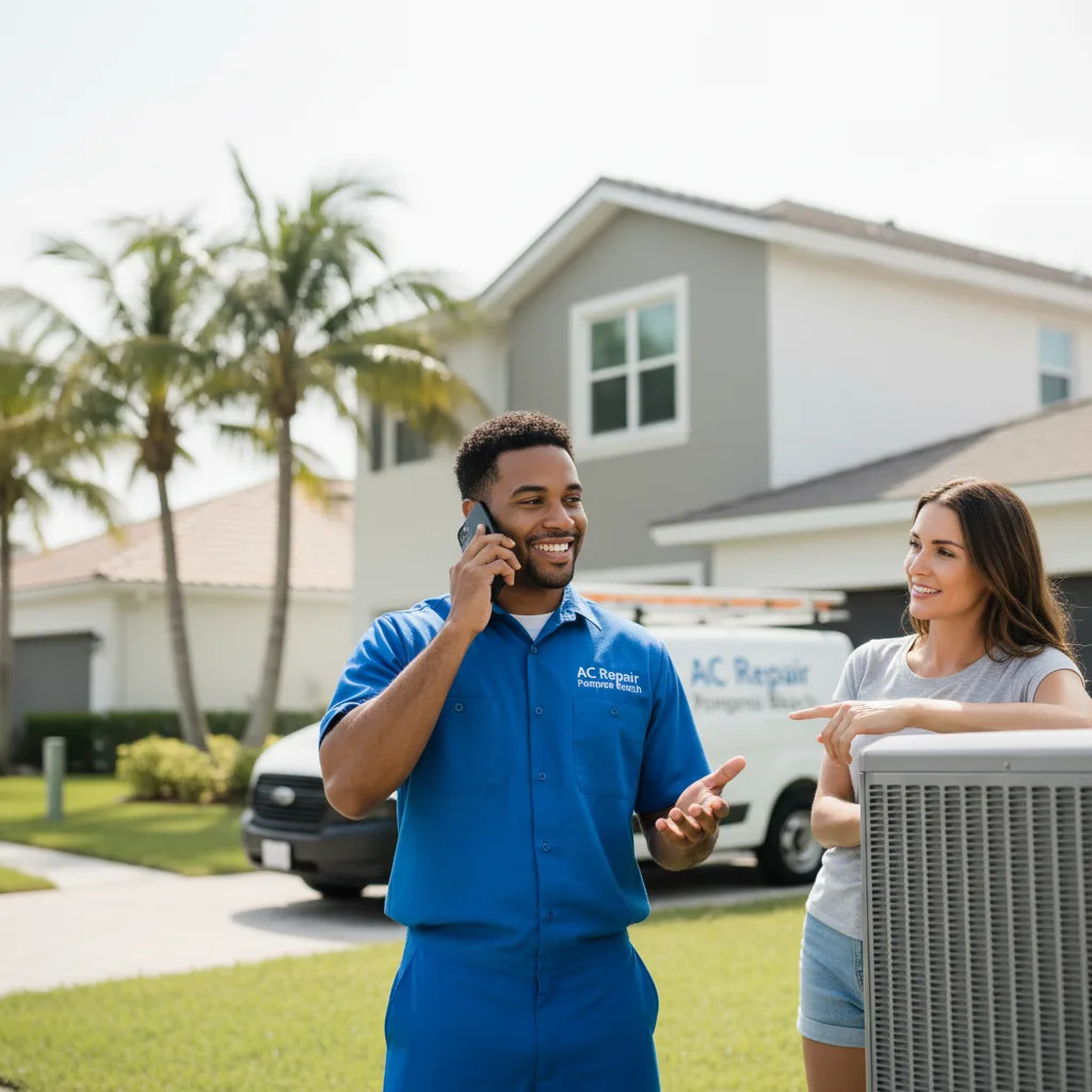 AC Repair Pompano Beach customer support in California City